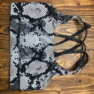 Lululemon Bra Size 4 - Snakeskin